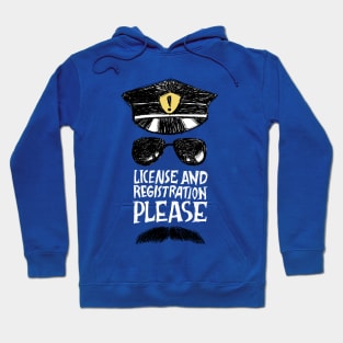 License and registrations please Hoodie